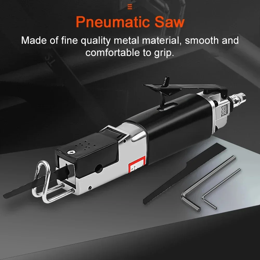 For Automobile Sheet Metal Powerful Cutting Machine Hacksaw Cutter Car Repairing Tool 9000bpm 90PSI Pneumatic Reciprocating Saw