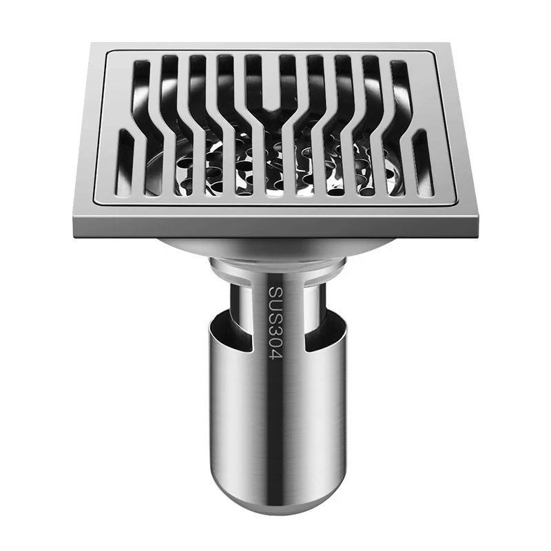 Stainless Steel Floor Drains Anti-odor Drainer Shower Strainer Cover Washing Machine Ground Leakage Kitchen Bathroom