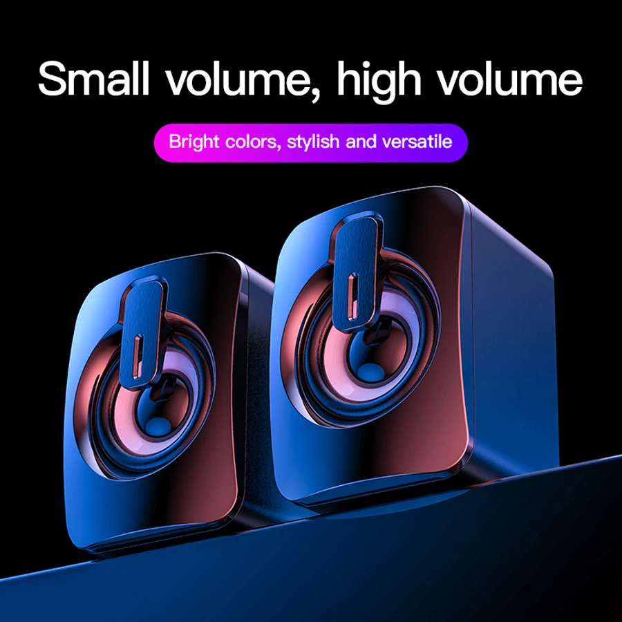Altavoz De ordenador para PC, portátil, escritorio, Notebook, Caixa De Som, caja De sonido portátil, música con cable, M