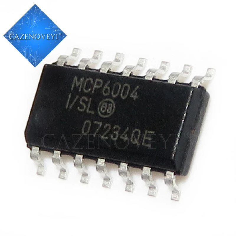 10pcs/lot MCP6004-I/SL MCP6004-I MCP6004 MCP6004-I/ST 6004-I/ST