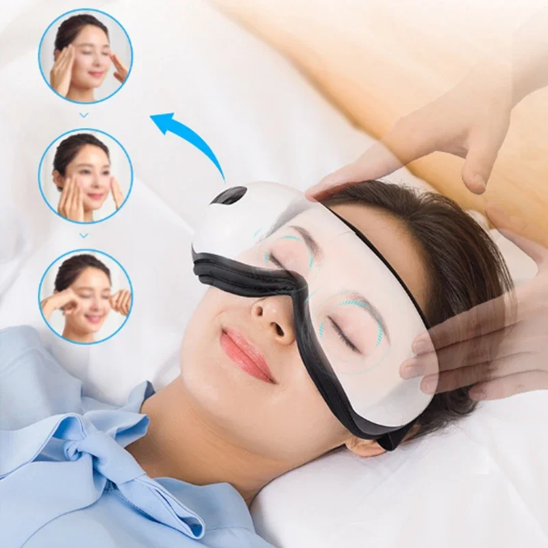 HC-N027 Foldable Smart MINI Wireless Electric 5V USB Charging Heating Vibrating Eye Care Massager