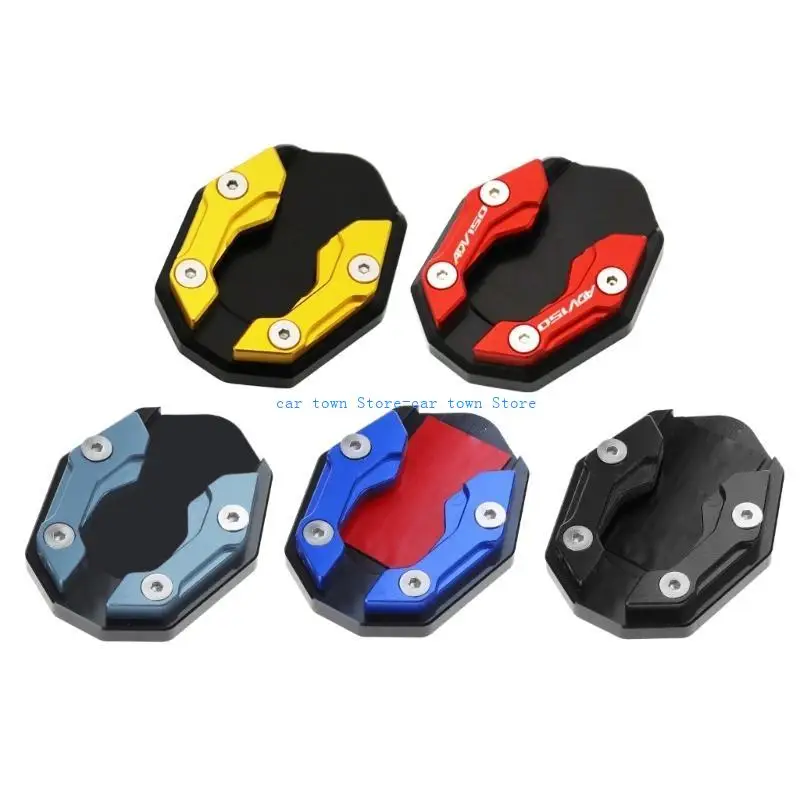 RXJE BIKE KICKSTAND Extender Foot Side Stand Stand Extension Pad Pad Pad Pad Scootor Scootor Motorcycle Exclued for PCX150