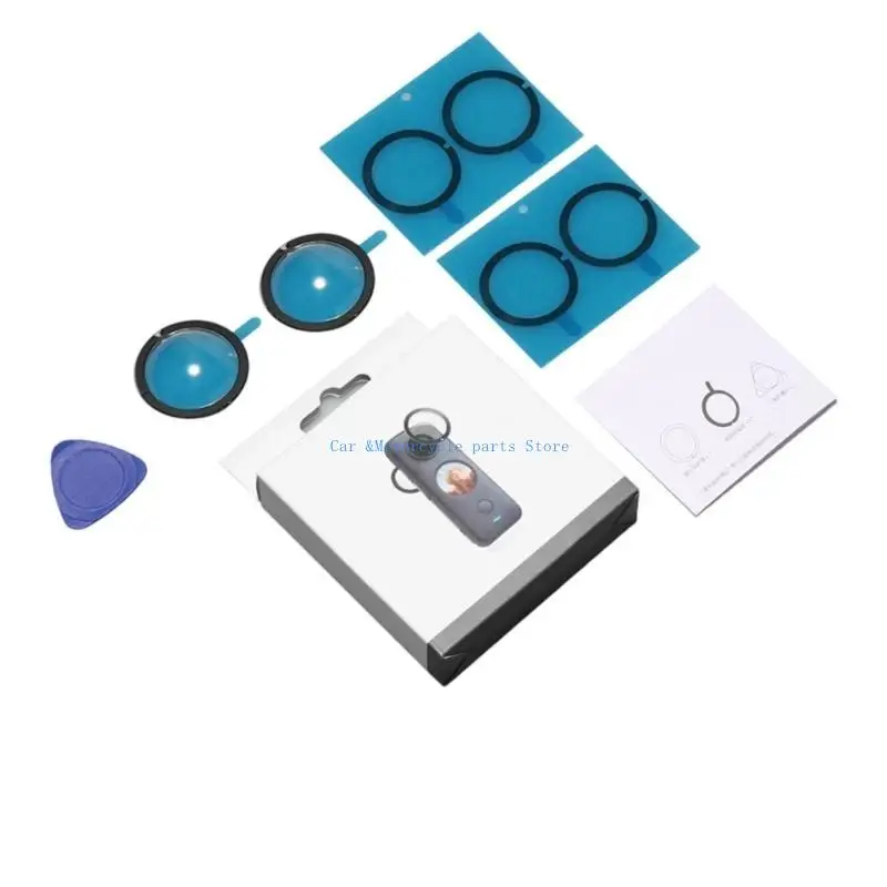 Y9UC Front Bumper Camera Lens Scratch Resistant Cover Maintains Clear View Accuracy