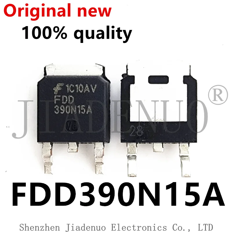 (10-20pce)100% nowy oryginalny Chipset FDD390N15A FDD390N15A 390 n15a 100A/20V N do 252