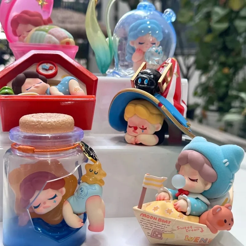 

Genuine Wendy Following The Moon Series 4 Blind Box Spring Festival Ornaments Figurines Dolls Trendy Toys Gifts Figure Glue