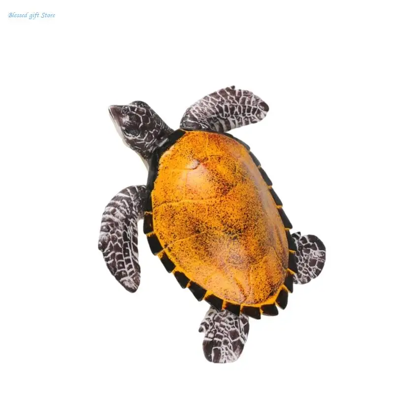 Detailed Turtles Figure Perfect for Educational Display Widgets Miniatures