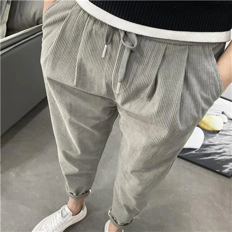Autumn 2025 New Men's Loose Casual Pants Pants Fashion Men's Sports Pants Trendy Men's Sweatpants