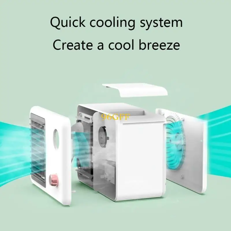 

96GF рабочего стола Увлажняющий вентилятор с брызги.