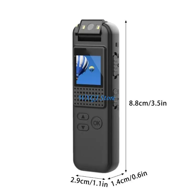 37JE Camera Small Digital Video Recorder Bodycam Miniature Camcorder