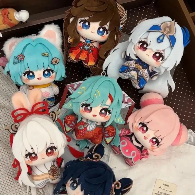 Game Honor of Kings 10Cm Da Qiao Xi Shi Design By Oneself Cartoon Plush Toy Keychain Decorative Backpack Two-Dimensional Pendant