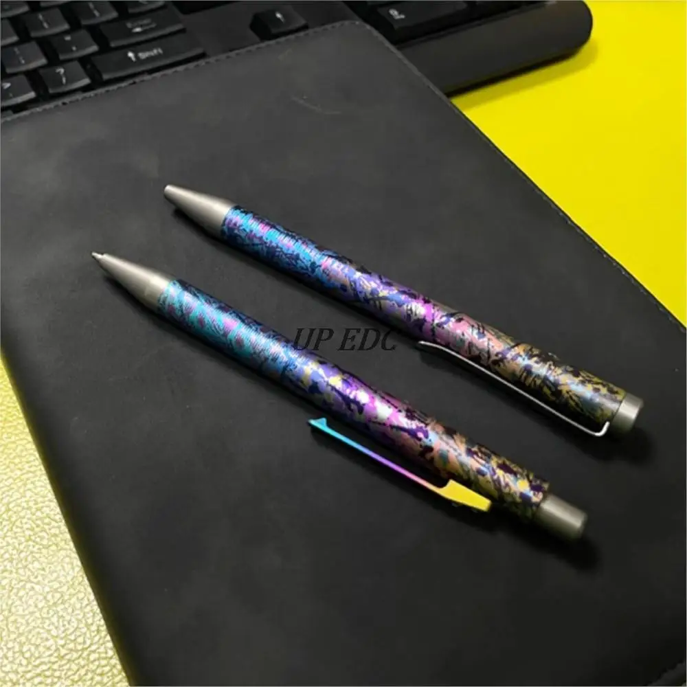 Titanium Alloy Pen Tactical Pen Color Pen Stationery Outdoor Rollerball Pen Ball Point Pen