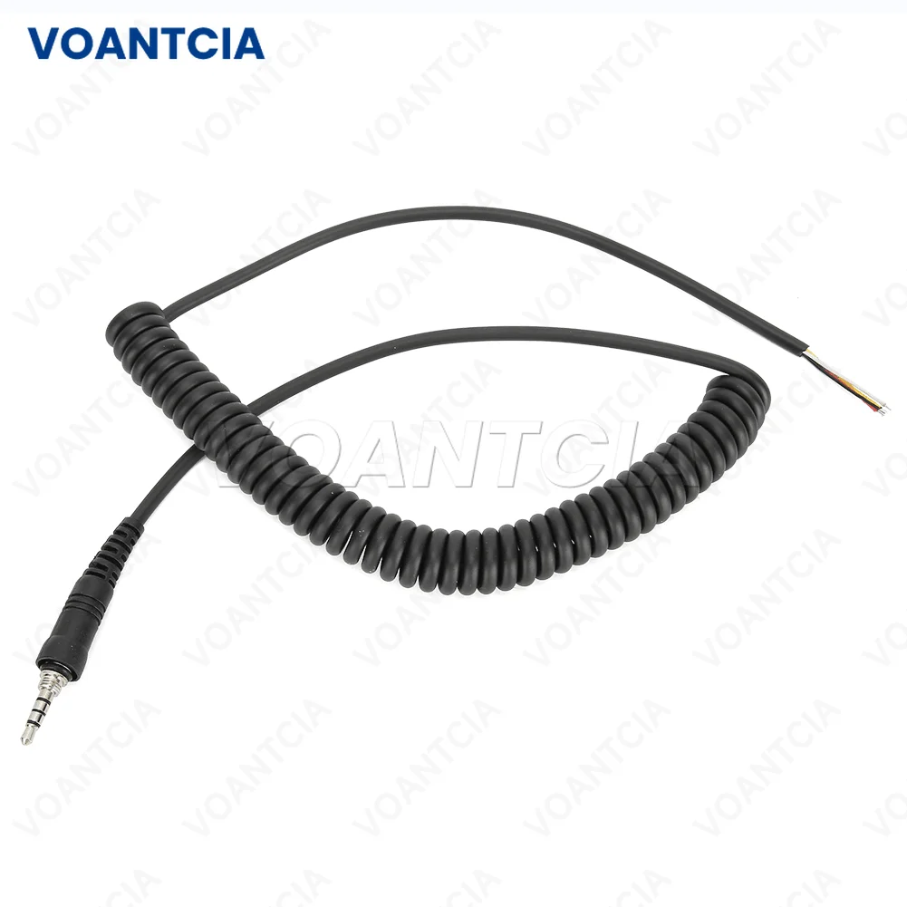 5pcs Replacement 4 Wire Mic Microphone Cable Cord For Yaesu VX6R VX7R FT270R VX120 VX127 VX170 VX177 Radio Speaker Walkie Talkie