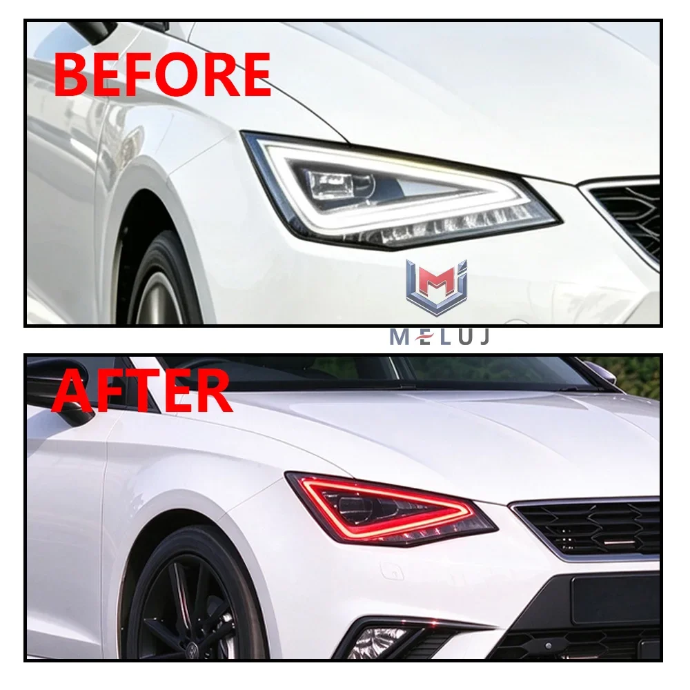 6F0941475A 6F0941476A Red Angel Eyes DRL Source Chip For SEAT Ibiza 2022-2025 Headlight Daytime Running Light Replacement Parts