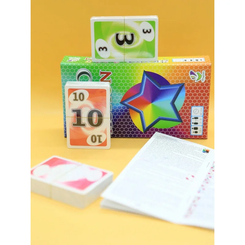 

1Pc 2-8 Players Family Card Game Halloween Party Game Night 30 Mins Fast Competitive Number Matching Board Game Perfect Gift For