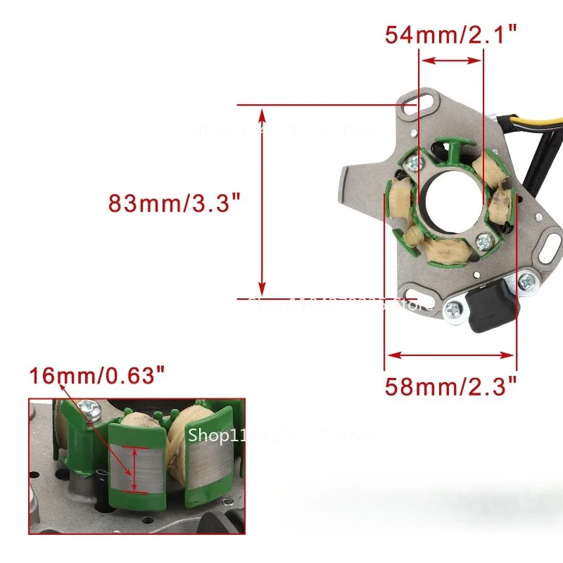 

36101-36E10 Motorcycle Stator Coil Magneto For RM 125 RM125 98-00