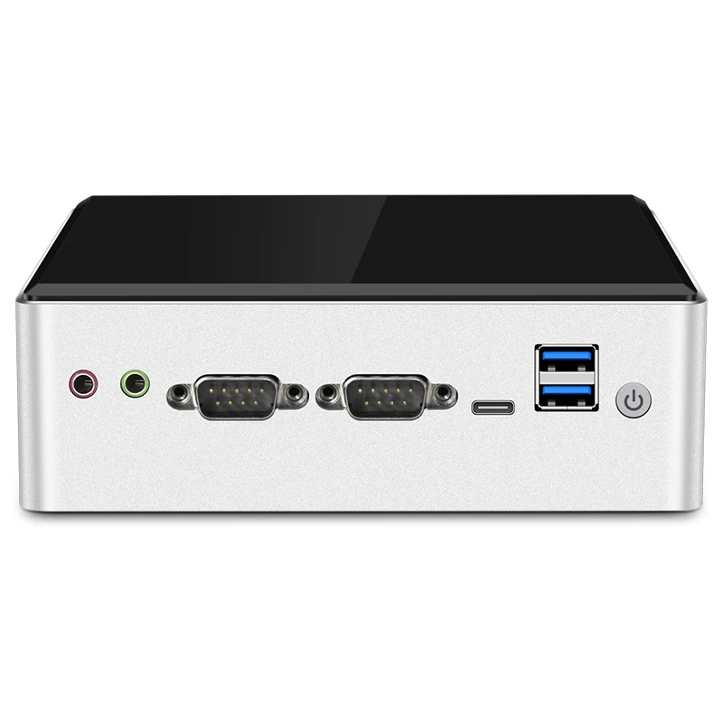 HelorPC-Home Mini PC Desktop Computer, Inter Inter Inter, 7267U, Suporte Win10, Linux, Ubuntu, 6 USB, DP, HDMI, Tipo-C, WiFi, Bluetooth