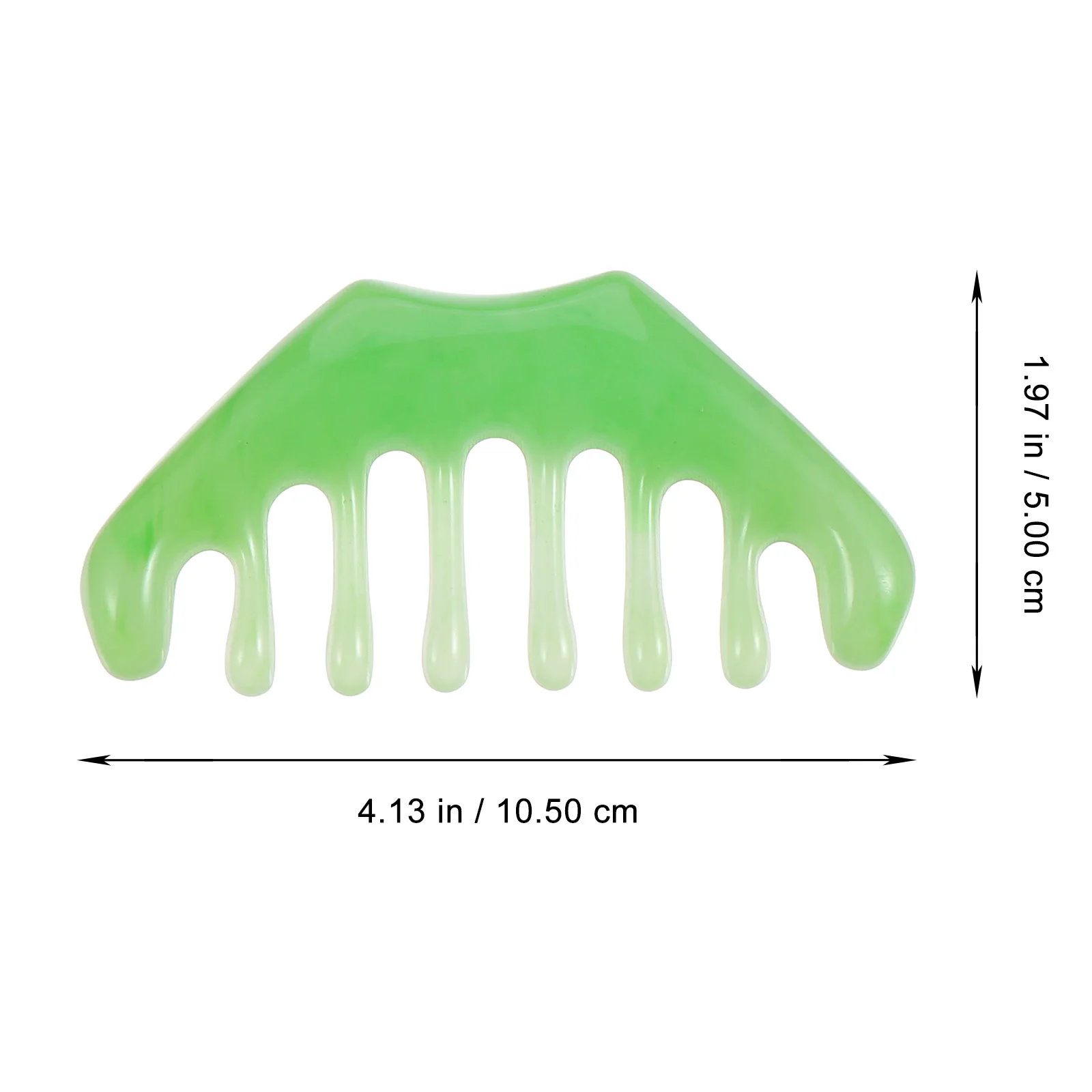 

2 Pcs Massage Comb Beeswax Therapy Scalp Massager Eight Tooth Plate Guasha Board Scraping Tool Neck Pain Relief