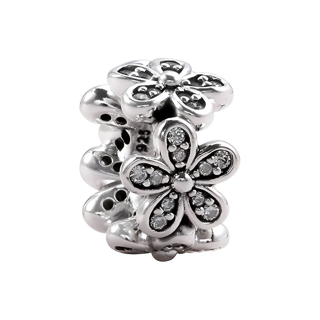 

Pandora Fashion 925 Sterling Silver Jewelry Accessories Women's Silver White 792053CZ