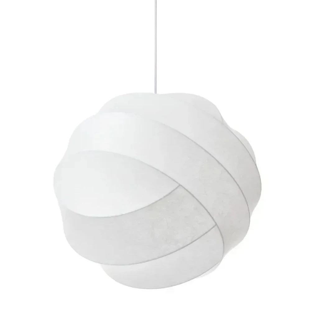 JOYINLED الشمال الثريا الحرير قلادة أضواء غرفة المعيشة ديكور المنزل طاولة طعام ضوء غرفة نوم مصباح معلق مستدير بريق