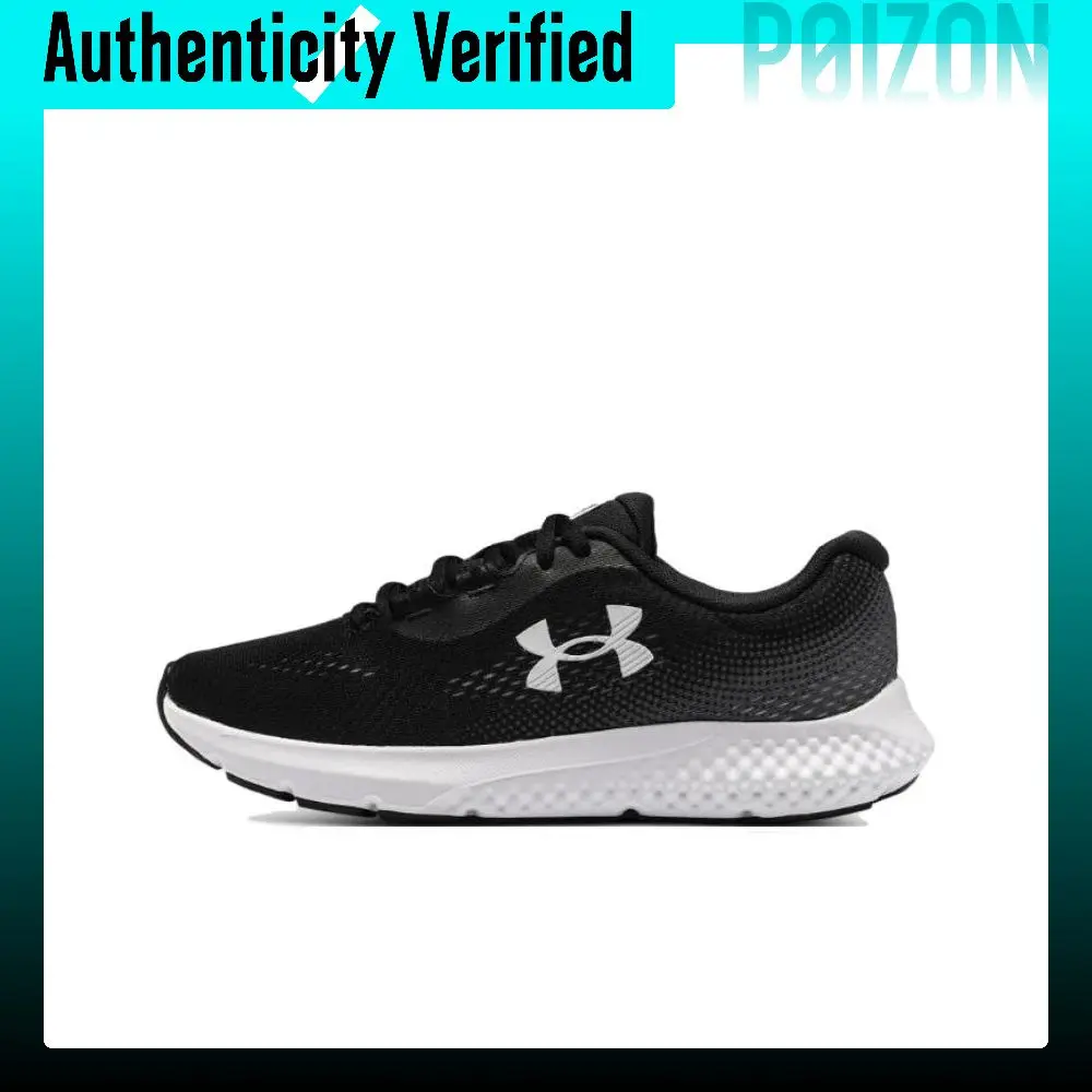 Under Armour Rogue 4 Running Shoes Women's Low-top Black White 3027005-001