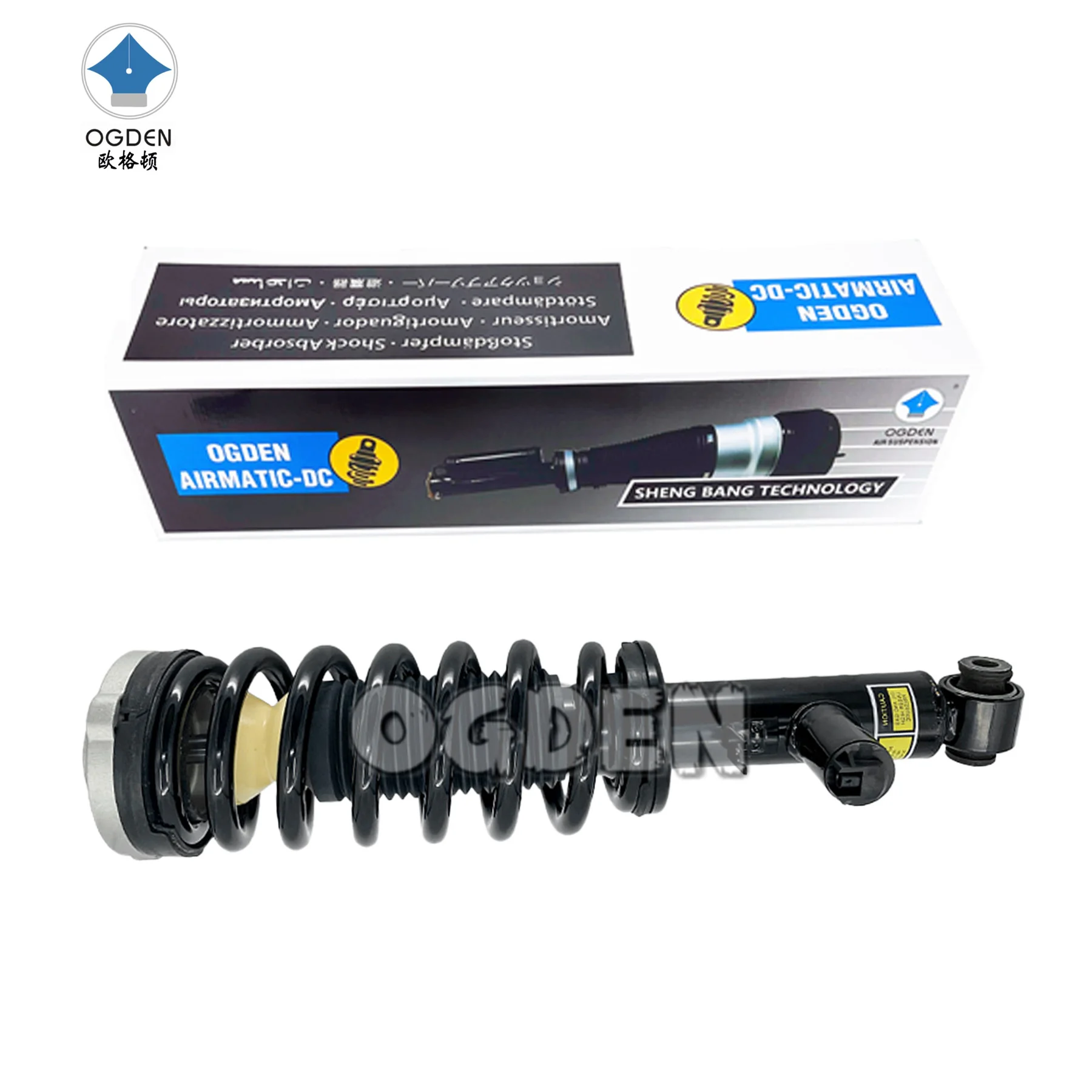 OGDEN 1PCS  Rear left/right Spring shock absorber Assembly With EDC For BMW X3 X4 F25 F26 2013-2018 37124096733 37126799911