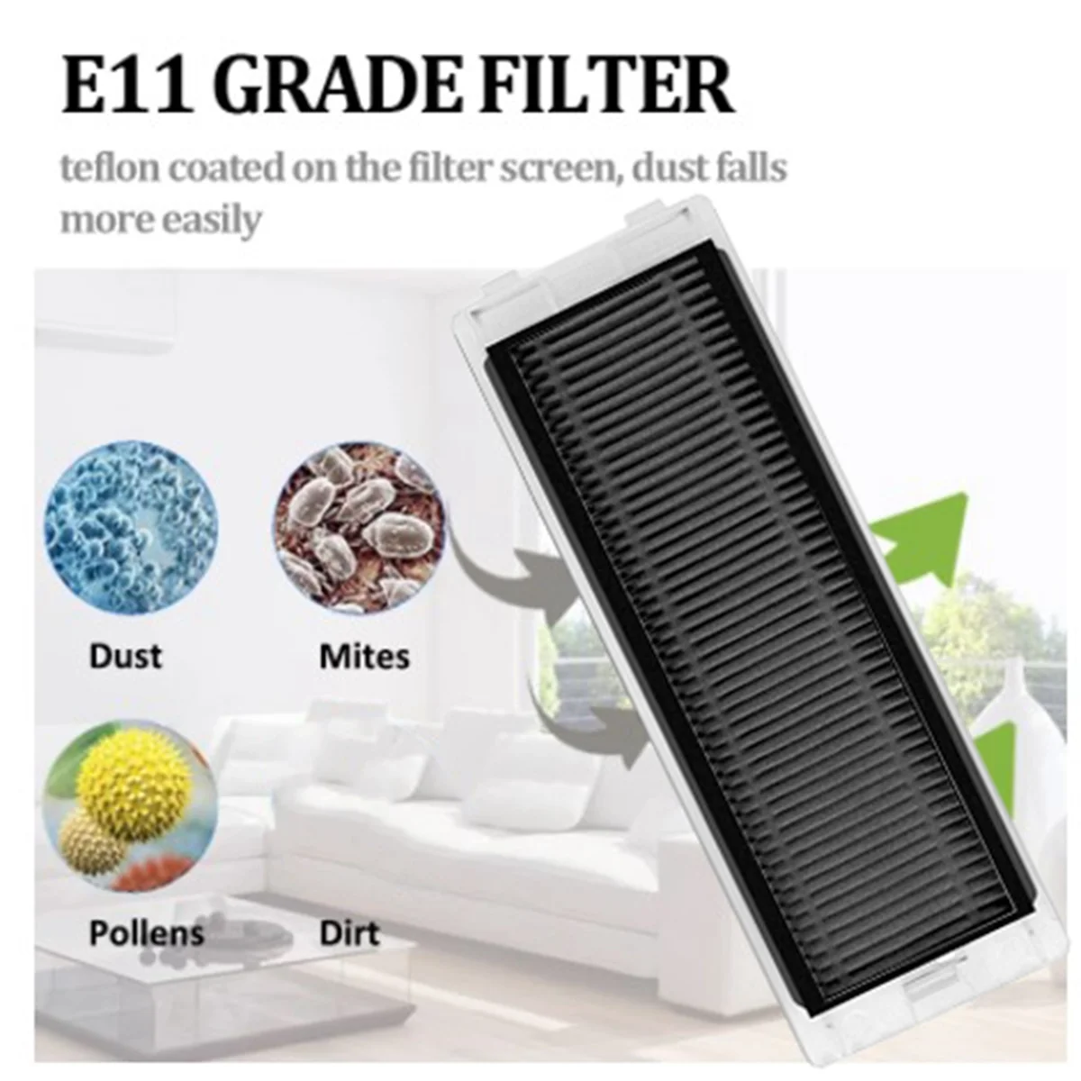 ABGU 12 قطعة ل Q P10 A7400RR جهاز آلي لتنظيف الأتربة ملحق فرشاة جانبية رئيسية فلتر Hepa ممسحة ملابس كيس لجميع الغبار