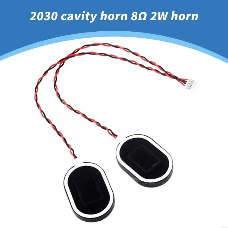 Q84A Lightweeded 2030 Loudspeaker 8Ω 2W 4pin ph1.25 연결 캐비티 스피커 디스플레이에 쉽게 설치할 수 있습니다.