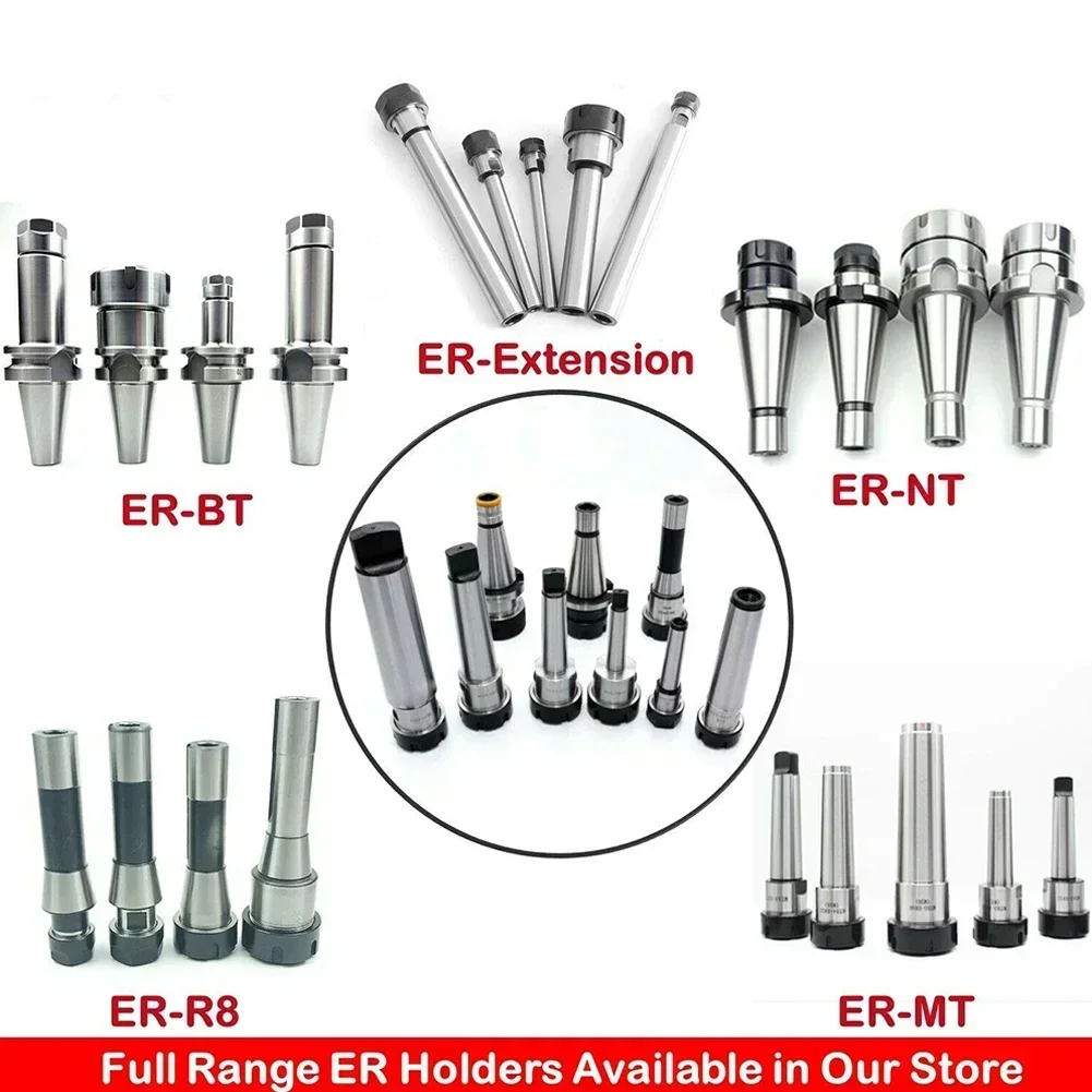 High Precision ER Clamping Nut Collet 11/16/20/25/32/40 A/M/UM Milling Chuck Cap ER11-A ER16-A ER20-A ER11-M ER16-M ER20-M Tool