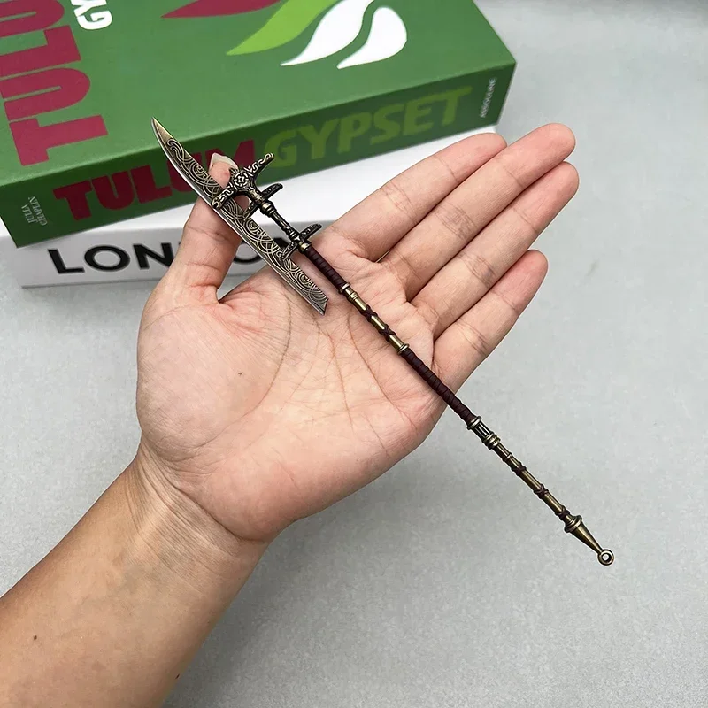 AC Odyssey Valhalla Game Replica Metal Gear Weapon Model Collectible Desktop Decoration 1:6 Action Figure Accessory Toy Boy Gift