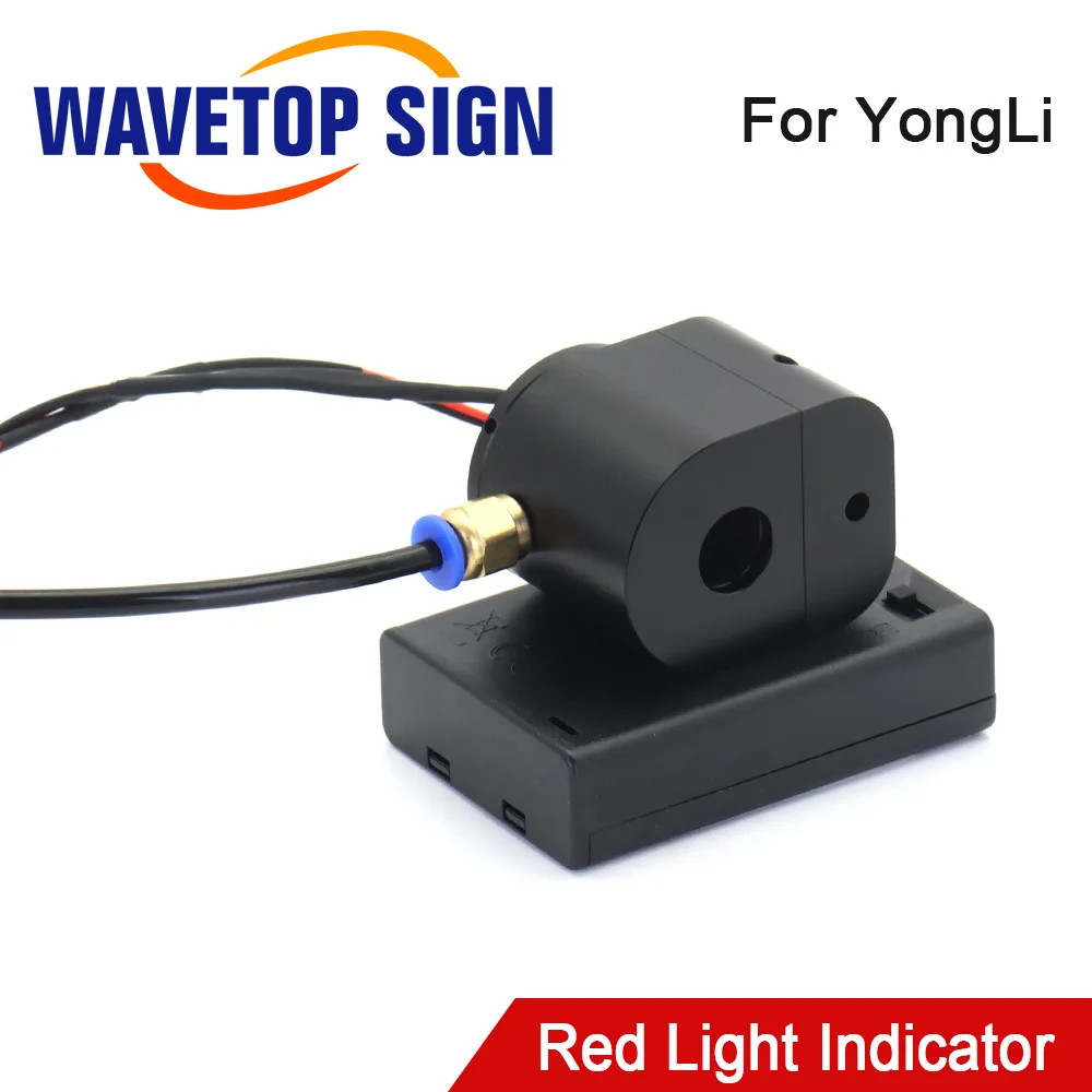 SignkoRay CO2 Laser Infrared Red Light Indicator Adjust the Light Path Can Bring Battery Box for Yongli Co2 Laser Tube