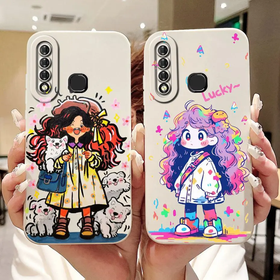 Cute New Design For Infinix Hot S4 Lens Protective Case For Infinix HotS4 Hot S 4 Soft Silicone TPU Phone Cases