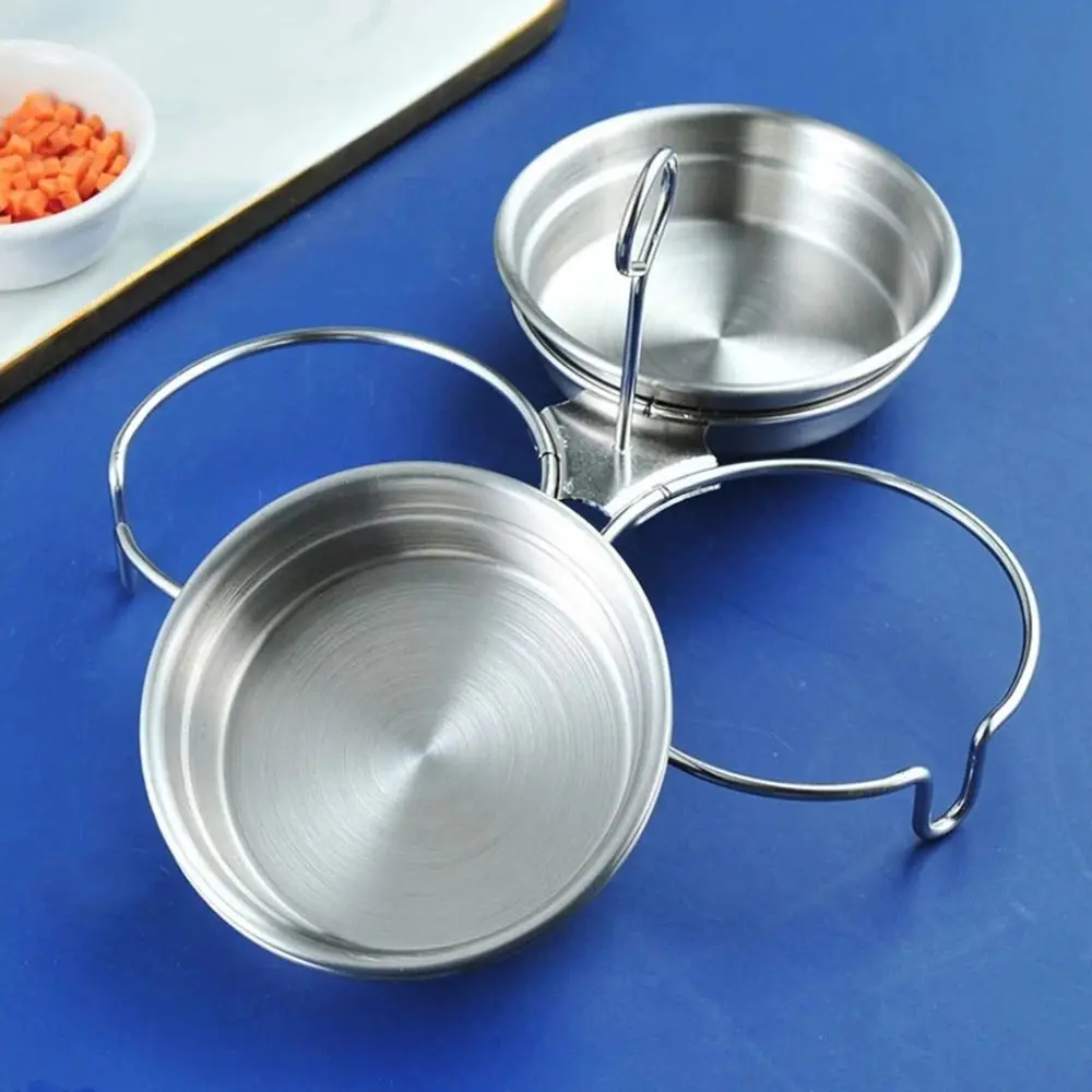 Children Breakfast Egg Cooker Home Multi-Functional Heart-Shaped Egg Steamer Stainless Steel Omelette Mold Kitchen Cooking Tool