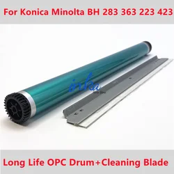 1 takım BH283 uzun ömürlü OPC Drum Drum temizleme Blade için Konica Minolta BH283 BH363 BH223 BH423 Bizhub 363 283 423 282 223 silindir