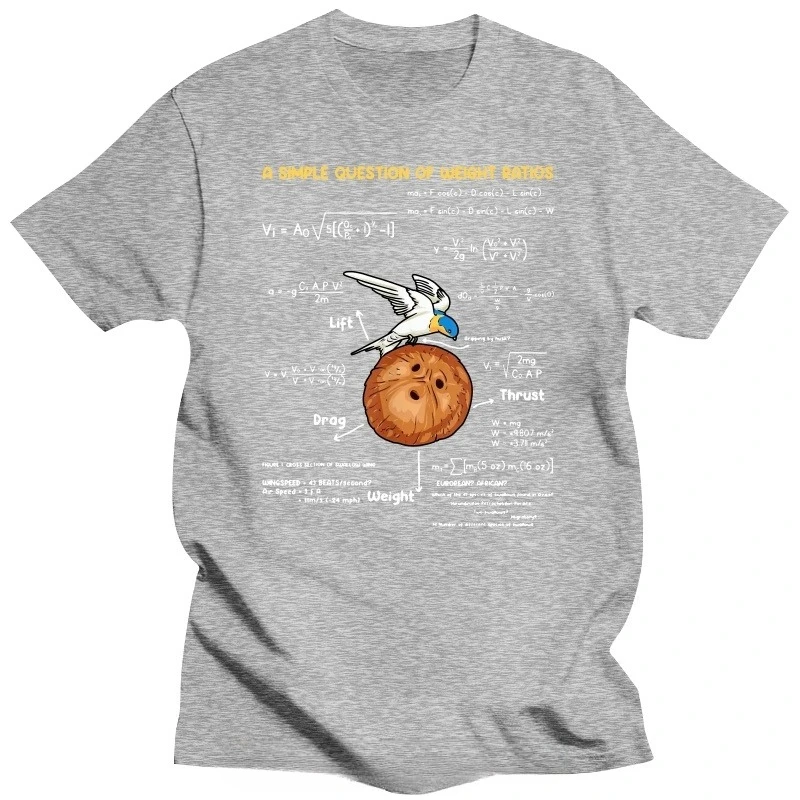 Men's T-Shirts A Simple Question Math Teacher Creative Monty Python Cotton T Shirt Unisex Tshirt Fitness Tees Tops Clothing view 2