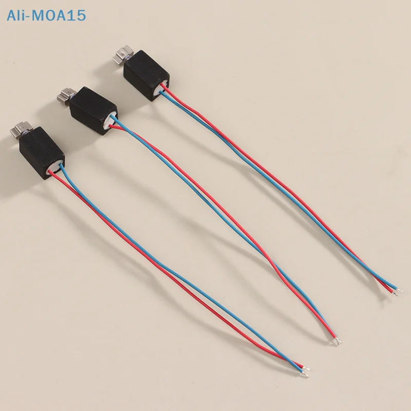 5Pcs 4mm*8mm 0408 Mini Micro Vibration Motor DC 3V Hollow Cup Coreless Motor Small With Eccentric Wheel DIY Massager Toy