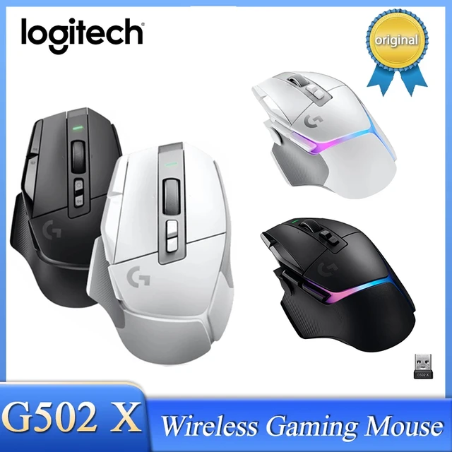 ワイヤレスゲーミングマウス,Logitech-g502 x,g502x,光センサー25k 