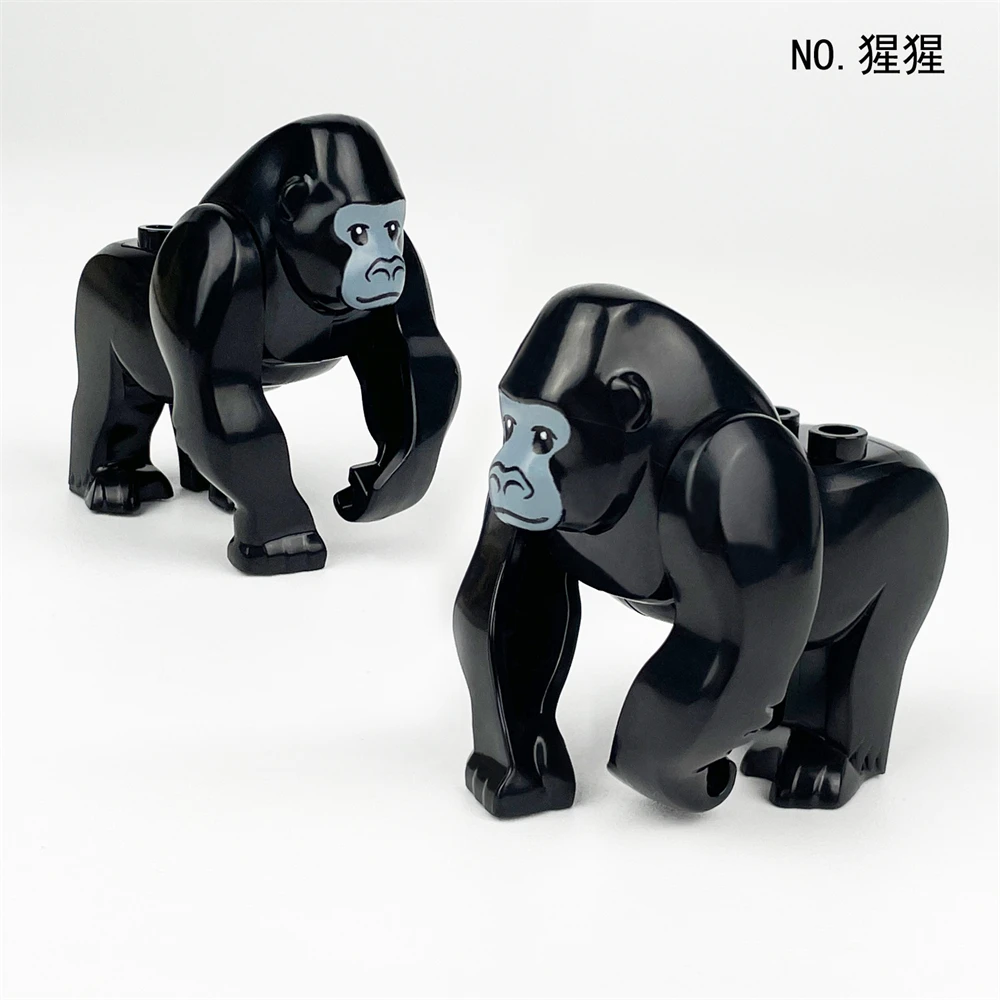 MOC City Tier-Bausteine Meerestier Killerwal Figuren Zoo-Set Zubehör Bausteine Kinderspielzeug Geschenk – Detail 23