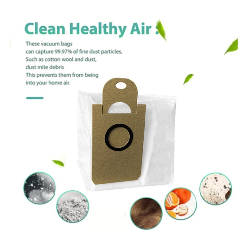 16Pcs Dust Bag For Xiaomi Lydsto G2 Robot Vacuum Cleaner Replacement Spare Part Garbage Bag Household Cleaning