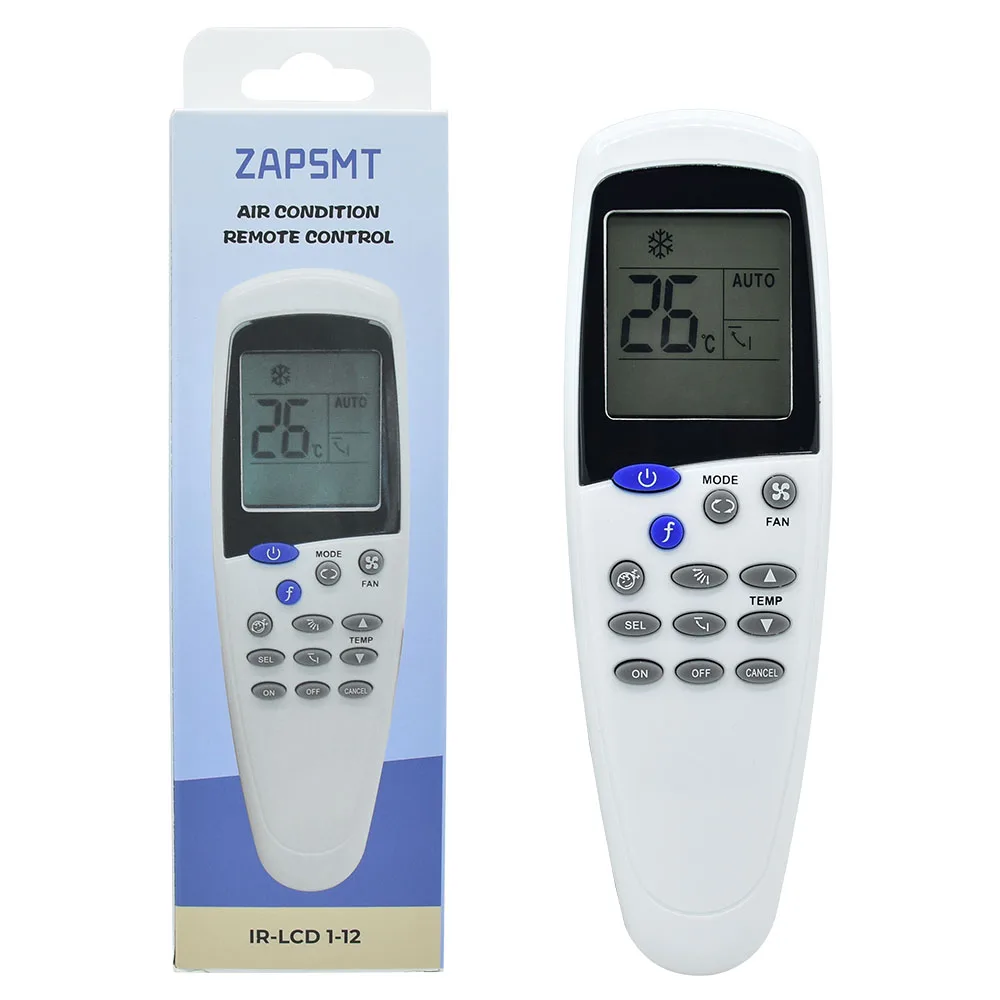 

New Universal IR-LCD 1-12 AC Remote Control For Saijo Denki Air Conditioner LCD-5 LCD-7 LCD-9 LCD-10 LCD-12