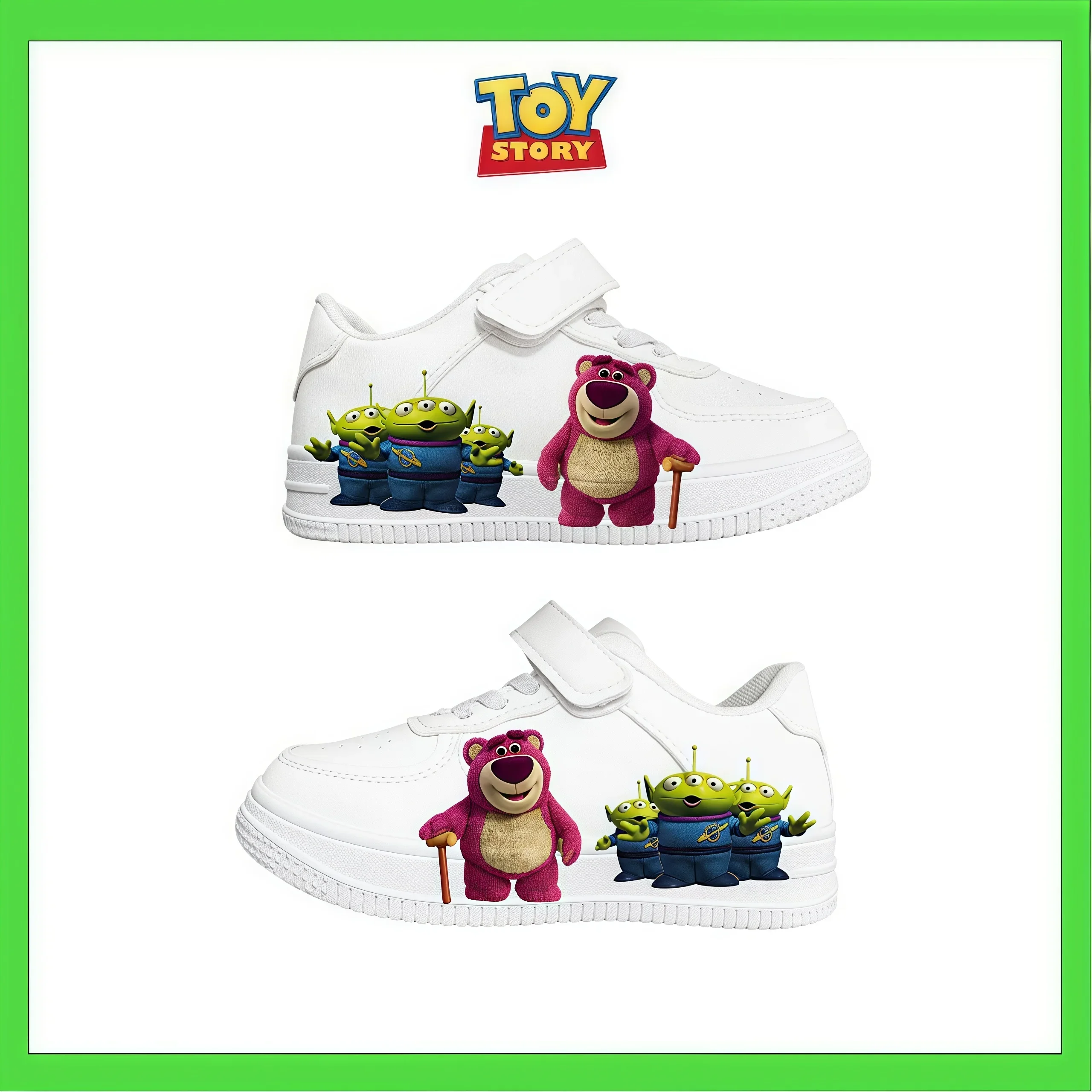 

New Disney kids cartoon toy story cute Casual shoes soft sports shoes for gift EU size 27-38