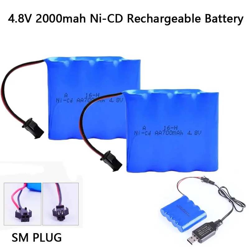 4.8V Aa Ni-Cd Batte…