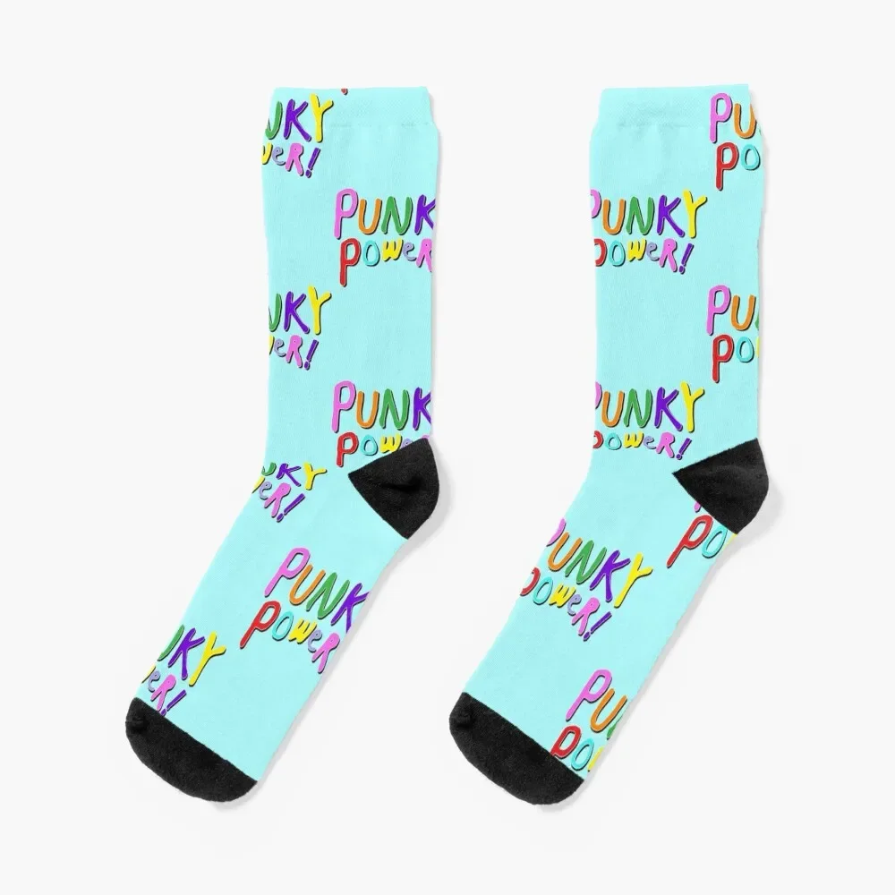 Punky Power Socks retro Running Men Socks Women's