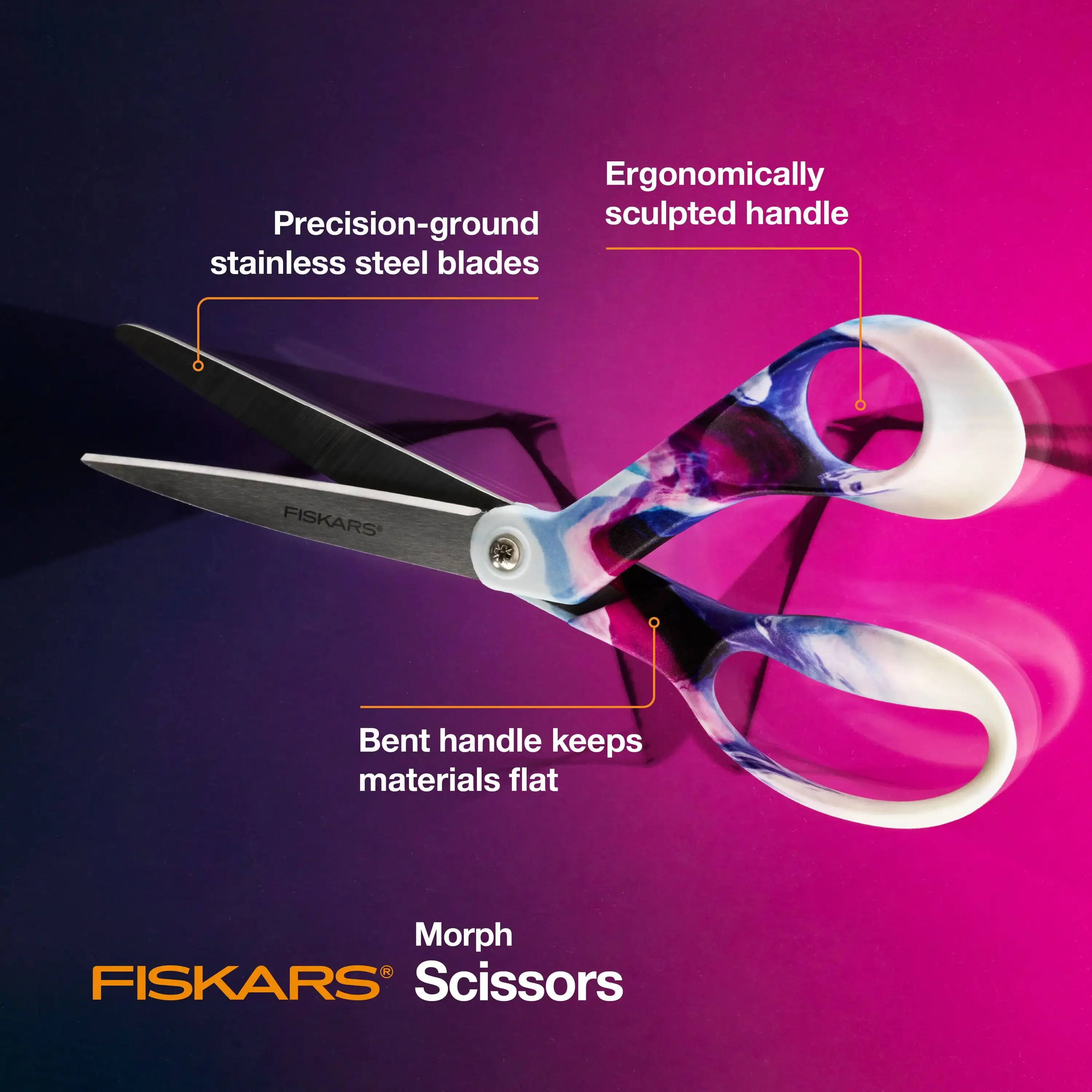 Explore Stainless-Steel All-Purpose Scissors 8", Morph