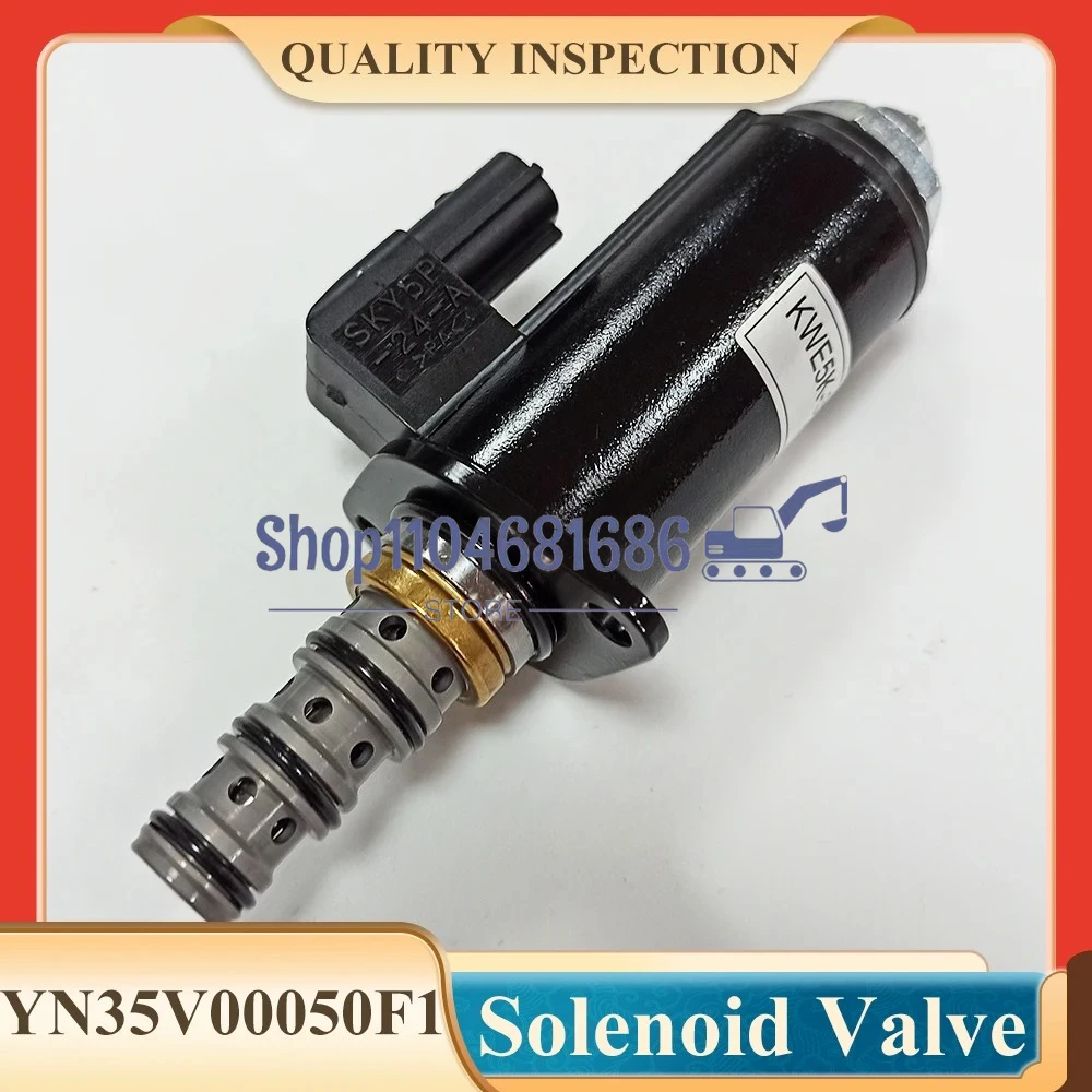 

KWE5K-31/G24DB50 KWE5K-31/G24DA50 YN35V00050F1 Solenoid Valve for SK200-8 SK330-8 SK350-8 Excavator