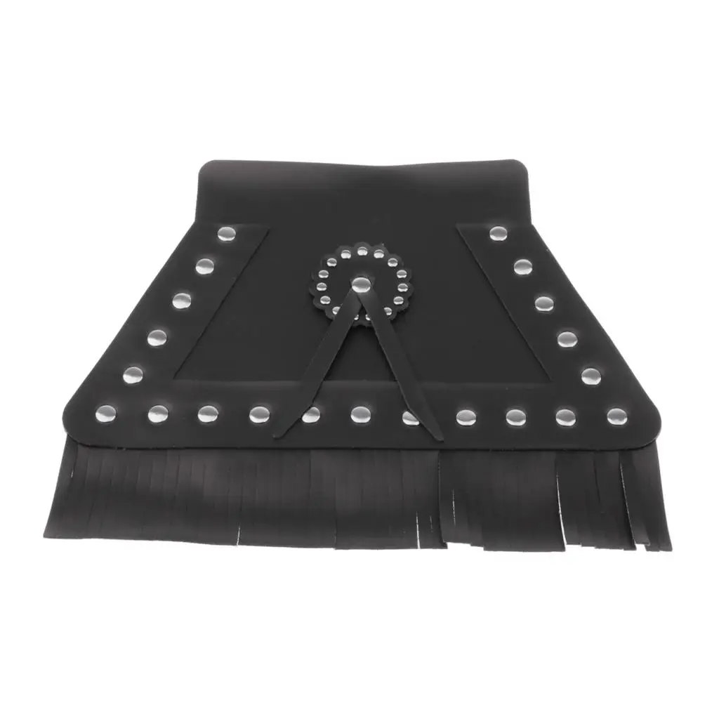 Universal Artificial Leather Rear Mudguard Cover Water Oil Proof for Motorcycle Tools Suspension