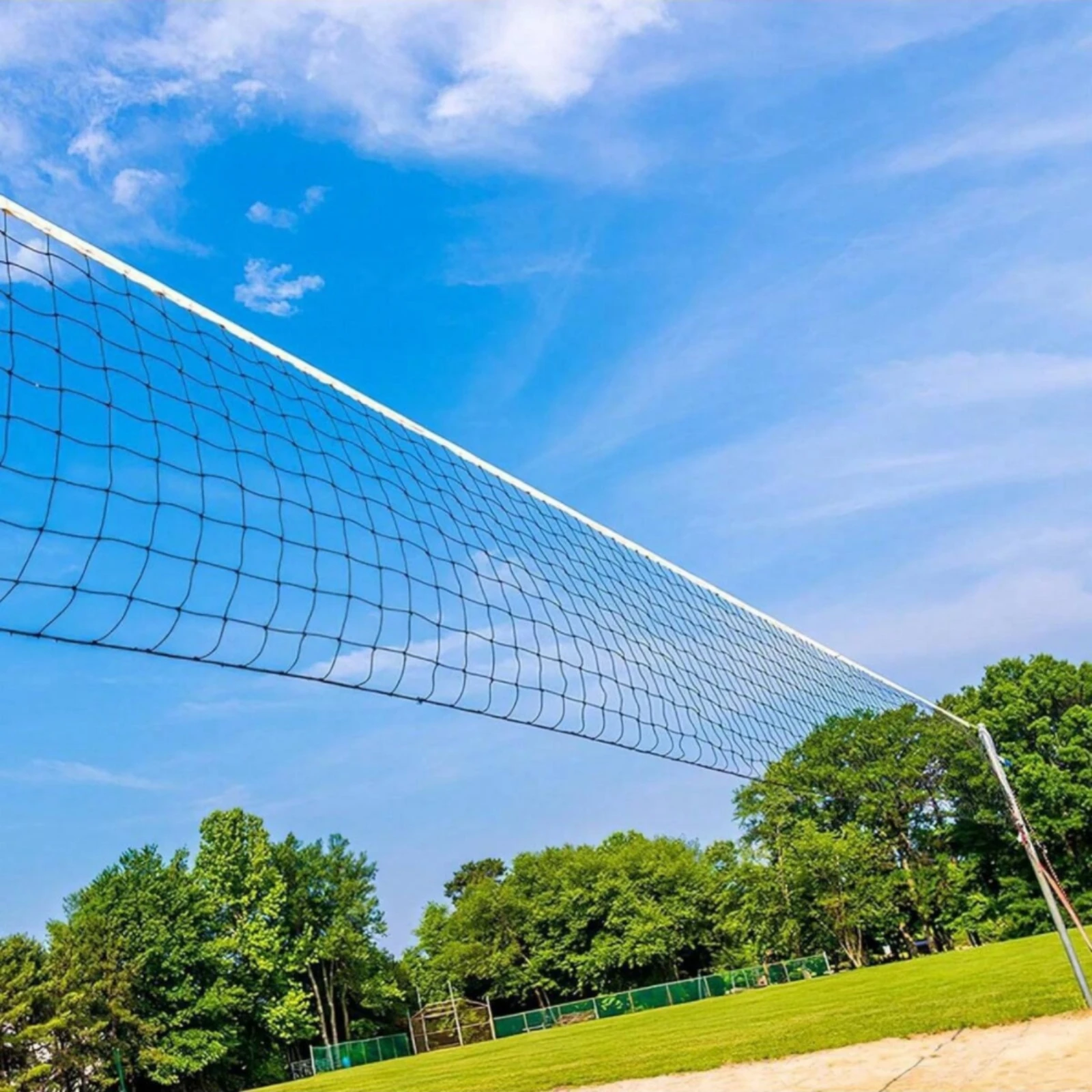 Volleyball Net Replacement Compatible Replacement Volleyball Net Outdoor Weatherproof for Coaches, Backyard, Beach
