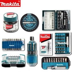 Makita Original Boxed Magnetic Drill Bit Set Hexagonal Handle Batch Head Phillips Slotted Torx 6.35mm Hex Shank Screwdriver Bits