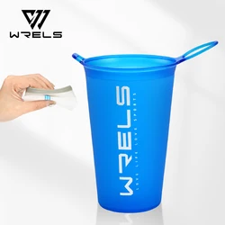 Wrels 200Ml Buitensport Waterfles Opvouwbare Draagbare Drinkmokken Bpa Gratis Waterzak Niet Giftig TPU Ultralichte Marathon