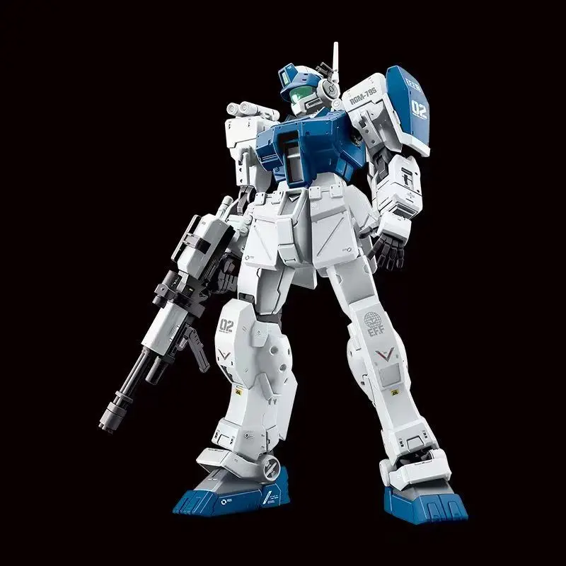 GM Sparta RGM-79 HG 1/144 Snow and White Dog Squad Color Matching  Board Assemble Movable  Robot Model  Action Figures Toy Gift