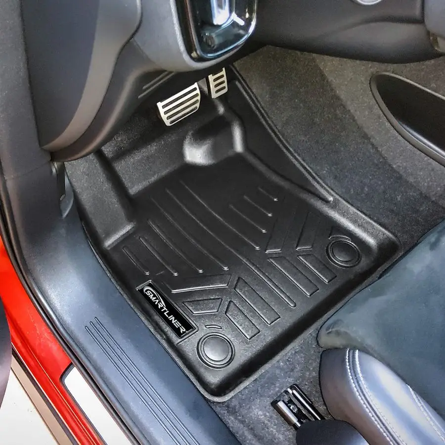 Set Karpet Lantai 2 Baris Custom Fit All Weather Kompatibel dengan Volvo EX40 20252025